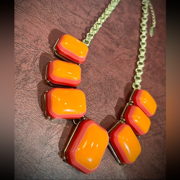 Large Colorful Statement Necklace. Big and Bold colors! - Picture 12 of 15